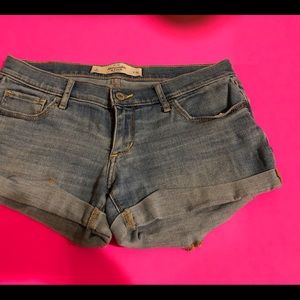 Abercrombie & Fitch Denim shorts low rise